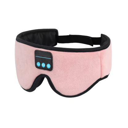 DreamTune 3D: Bluetooth Sleep Mask with Wireless Headset & Adjustable Eye Cover